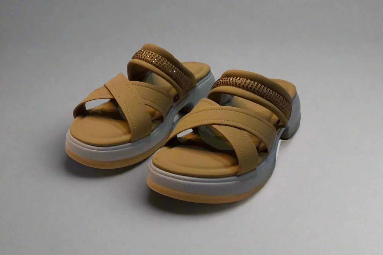 Chic Comfort Platform Slides – Triple Treat Collection