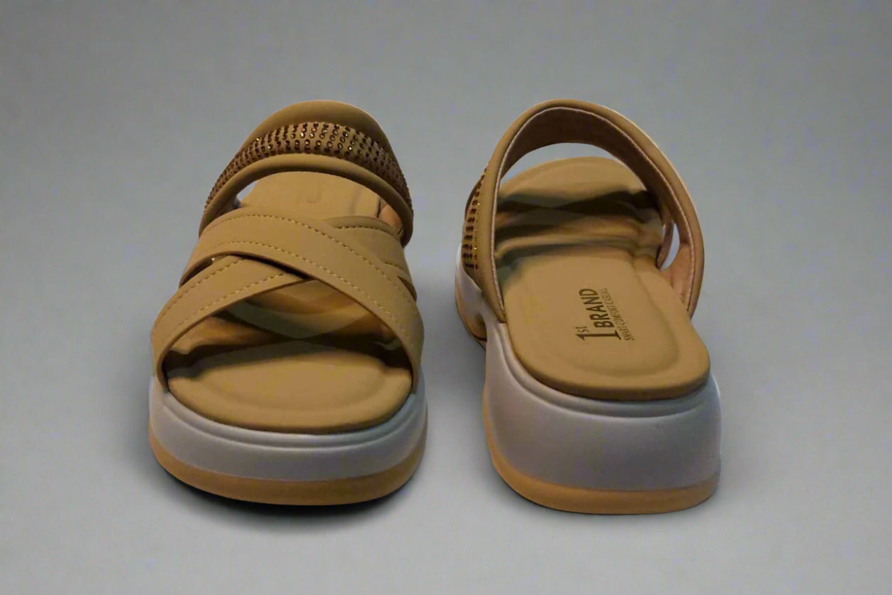 Chic Comfort Platform Slides – Triple Treat Collection
