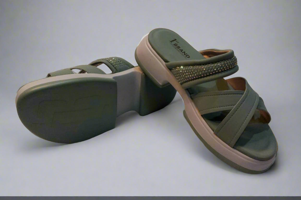 Chic Comfort Platform Slides – Triple Treat Collection