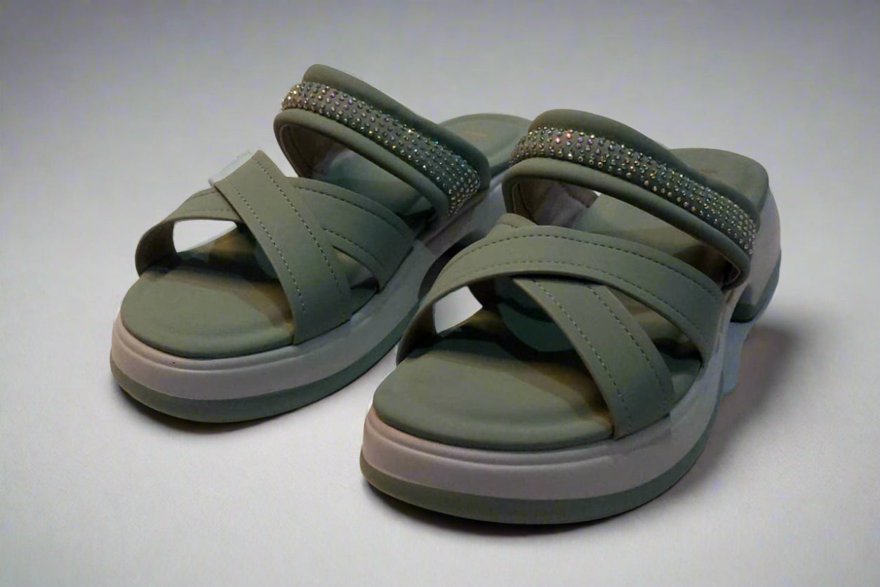 Chic Comfort Platform Slides – Triple Treat Collection